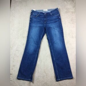 Womens Ariat Real denim jeans perfect rise straight fit size 20WR NWT
